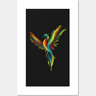 Ghost phoenix Posters and Art